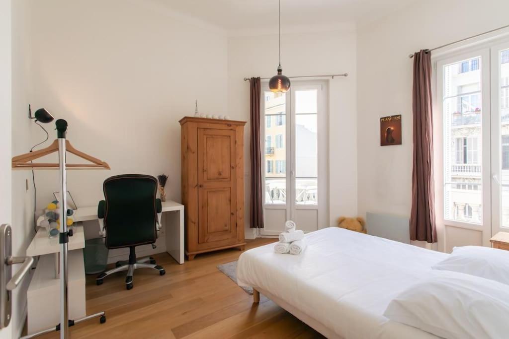#22 Emma Suite 2Bdr Balcony Center Town 2Mins Tramway Nice Exteriér fotografie